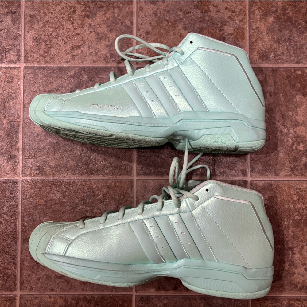 Men’s size 14 adidas Pro Model 2G 'Clear Mint' EH1952